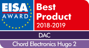 EISA Award Logo Chord Electronics Hugo 2