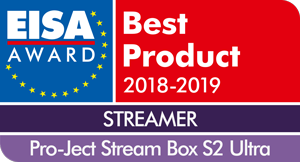 EISA Award Logo Pro Ject Stream Box S2 Ultra